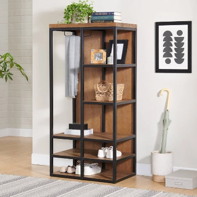 58" Lloyd Hall Tree Natural - Alaterre Furniture 3 58" Lloyd Hall Tree Natural - Alaterre Furniture