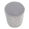 Honeycomb Glam Ottoman - LumiSource -Homcom Crosley Shop GUEST f7839796 1419 406b 9e66 a848b395af6b