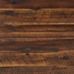 Claremont Rustic Wood Bench With Low Shelf Dark Brown - Alaterre Furniture -Homcom Crosley Shop GUEST f7af224b 17c9 46e3 b282 e39db1fe7fb7