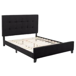 Ellery Fabric Tufted Bed - CorLiving -Homcom Crosley Shop GUEST f7d945fb 530c 43b8 a651 082fc2efad88