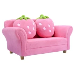 Costway Kids Sofa Strawberry Armrest Chair Lounge Couch W/2 Pillow Children Toddler Pink 17 Costway Kids Sofa Strawberry Armrest Chair Lounge Couch W/2 Pillow Children Toddler Pink -Homcom Crosley Shop GUEST f7f1f944 faaf 4b89 ad3a 790f9cf620c6