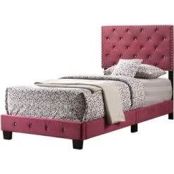 Passion Furniture Suffolk Twin Panel Bed -Homcom Crosley Shop GUEST f8c3fff0 ea67 423d 936d 17cbdb528171