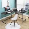 Tangkula L Shaped Gaming Desk Corner Computer Desk Workstation For Home Office Brown/Black 1 Tangkula L Shaped Gaming Desk Corner Computer Desk Workstation For Home Office Brown/Black -Homcom Crosley Shop GUEST f8cc9c30 0c22 4ffc 814f 51083959b180