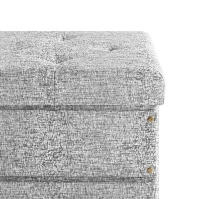 15" Cube Stockbox Collapsible Ottoman With Storage Drawer - Mellow 5 15" Cube Stockbox Collapsible Ottoman With Storage Drawer - Mellow - Image 3