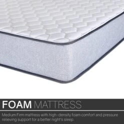 Continental Sleep 5-Inch Medium Firm Tight Top High Density Foam Mattress. 16 Continental Sleep 5-Inch Medium Firm Tight Top High Density Foam Mattress. -Homcom Crosley Shop GUEST f9389b37 4154 4e85 a4fd 88ffb9f997ad