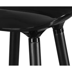 Caroline Bar Stool Noir Black - Adore Decor -Homcom Crosley Shop GUEST fb73fdd6 dec3 4780 87dc a629af45f1f8