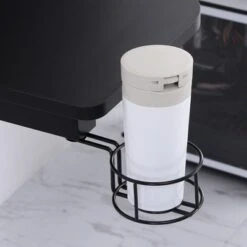 HOMCOM 47 Inch Gaming Desk Racing Computer Desk Home Office Workstation With Elevated Monitor Shelf Rotatable Cup Holder Headphone Hook, Black -Homcom Crosley Shop GUEST fbe83f8b ee2c 43d8 aeae 791307228c4d