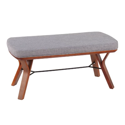 42" Folia Wood Bench - LumiSource 11 42" Folia Wood Bench - LumiSource - Image 9