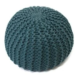 Hand Crochet Floor Pouf - Gold Medal Bean Bags -Homcom Crosley Shop GUEST fcd8b710 b68d 4058 bcfd b2500094b3a6