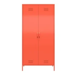 Cache Tall 2 Door Metal Locker Cabinet - Novogratz -Homcom Crosley Shop GUEST fcdec780 9e14 4b20 a742 8a0296056fd8