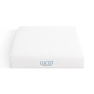 Lucid Comfort Collection SureCool 6" Gel Memory Foam Mattress 4 Lucid Comfort Collection SureCool 6" Gel Memory Foam Mattress - Image 2