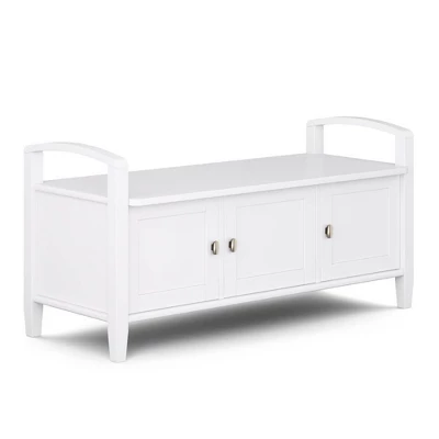 44" Norfolk Solid Wood Entryway Storage Bench - WyndenHall 13 44" Norfolk Solid Wood Entryway Storage Bench - WyndenHall - Image 11